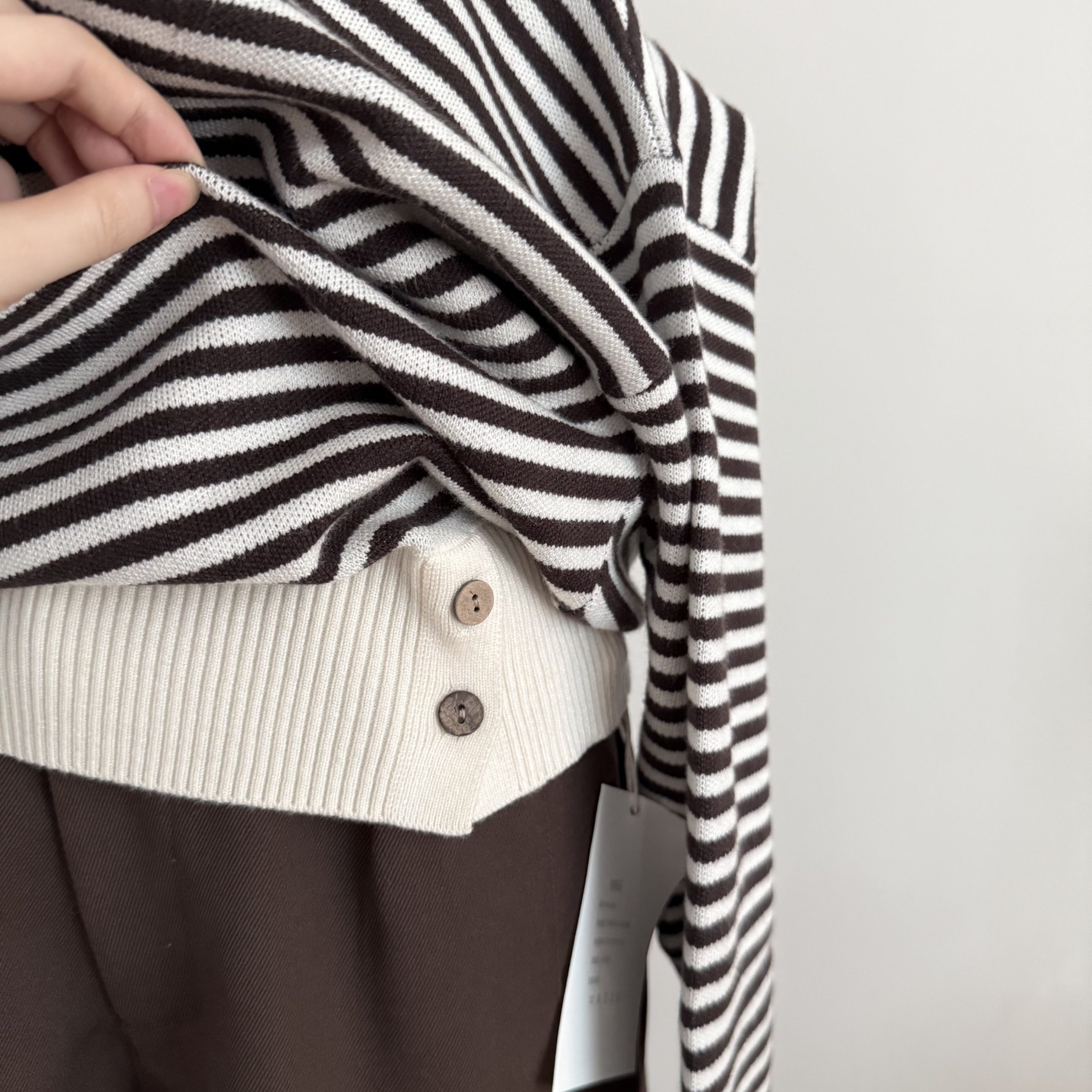 1758017673006_pUU35g.jpeg Striped Off-Shoulder Knit Sweater for Women Korean Style Casual