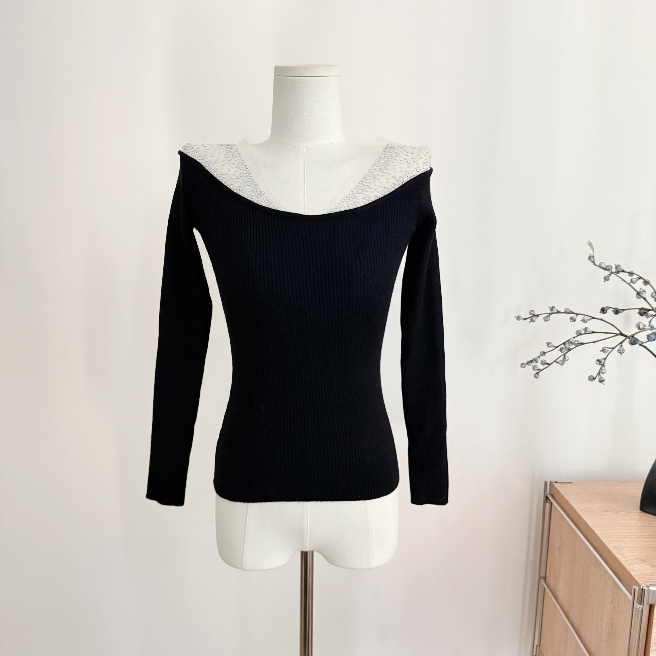 1764403819691_X52nF7.jpeg Aurora Dream Embellished Knit Top with Wool for Women